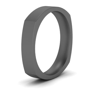 Square Wedding Band | 4 mm - MENAGERIE Intimates MENS Lingerie