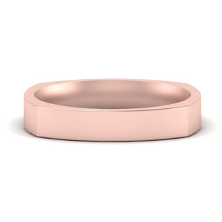 Square Wedding Band | 4 mm - MENAGERIE Intimates MENS Lingerie