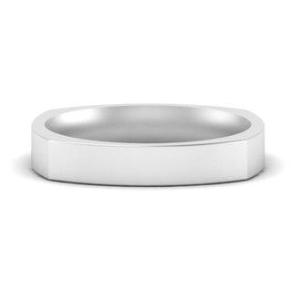 Square Wedding Band | 4 mm - MENAGERIE Intimates MENS Lingerie