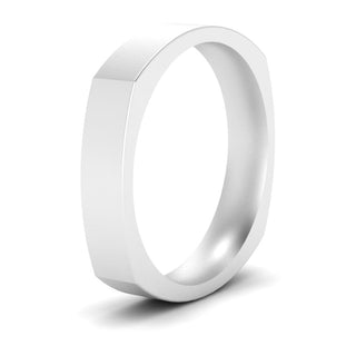 Square Wedding Band | 4 mm - MENAGERIE Intimates MENS Lingerie
