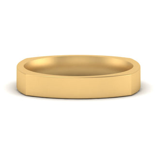 Square Wedding Band | 4 mm - MENAGERIE Intimates MENS Lingerie
