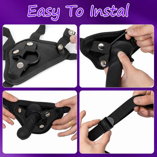 Vibrating Strap-On – 10 Modes