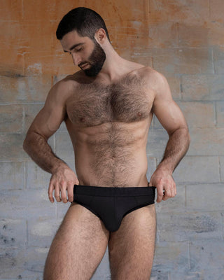Flex Low Rise Brief Black