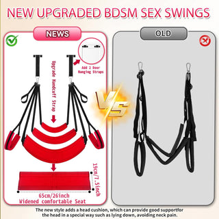 AxionCore Adjustable Door Sex Swing for Couples