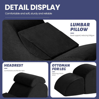 DuskCradle Convertible S-Shaped Sex Chaise