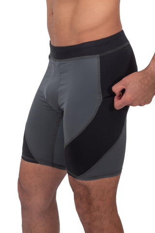 Shorts | Black on Gray