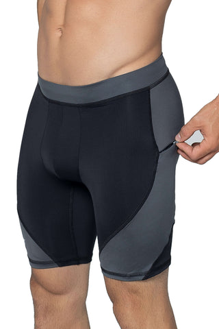 Shorts | Black on Gray