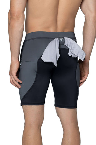Shorts | Black on Gray