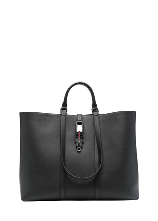 Buckle-Strap Tote Bags