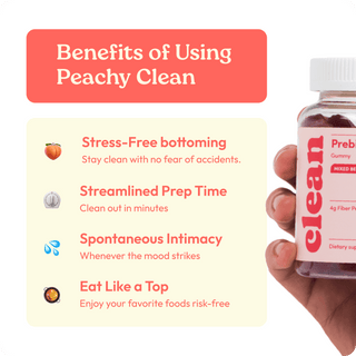 Peachy Clean Fiber Gummies