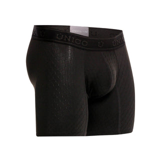 MIDRISE BOXER in BLACK - MENAGERIE Intimates MENS Lingerie