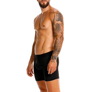 MIDRISE BOXER in BLACK - MENAGERIE Intimates MENS Lingerie