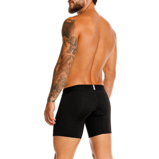 MIDRISE BOXER in BLACK - MENAGERIE Intimates MENS Lingerie