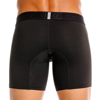 MIDRISE BOXER in BLACK - MENAGERIE Intimates MENS Lingerie