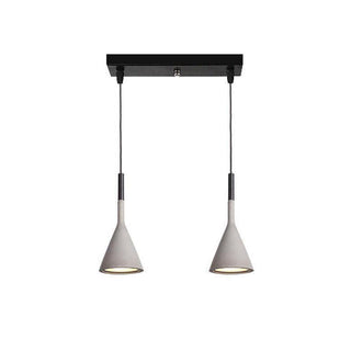 Tapered Concrete Pendant Light