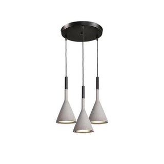 Tapered Concrete Pendant Light