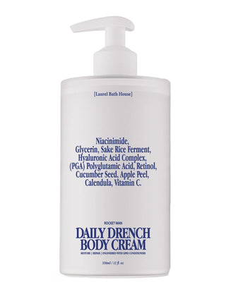 Daily Drench Body Cream  | Rocket Man - MENAGERIE Intimates MENS Lingerie