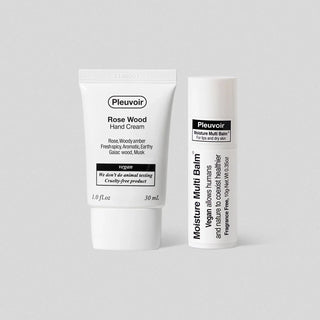 ROSE WOOD Hand Cream & Multi Balm Set
