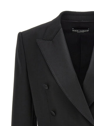 Dolce & Gabbana Women 'Tuxedo' Crop Blazer