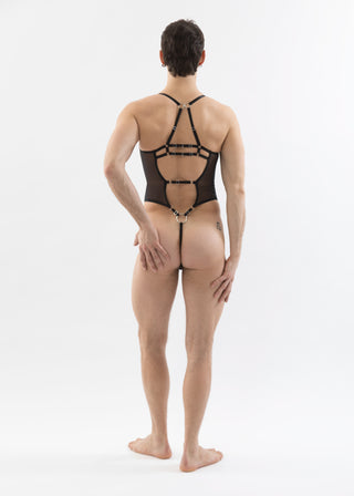 Jonathan Bodysuit | BLACK - MENAGERIE Intimates MENS Lingerie