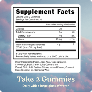 Peachy Clean Fiber Gummies