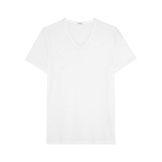 Classic | V Neck Tee-Shirt | White