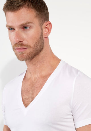 Supreme Cotton V-Neck | T-Shirt | White