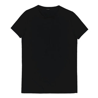 Supreme Cotton Tee-Shirt | Crew Neck | Black