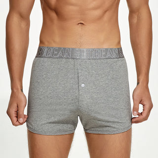 Men’s Cotton Boxer Shorts – Combed Cotton Lounge Underwear