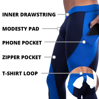 Meggings | Black on Gray - MENAGERIE Intimates MENS Lingerie