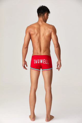 Men’s Cotton Boxer Briefs – Solid Color Streetwear Style