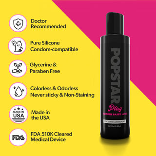 POPSTAR | Silicone-Based Lube | 3 oz