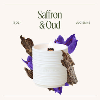 Saffron & Oud Candle | Lucienne