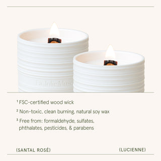 Santal Rosé Candle | Lucienne