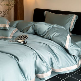 Luxury 100S Tencel-Cotton Blend Solid Color Bedding Set | 3CARATS