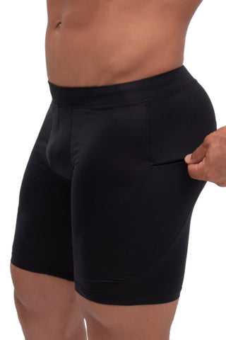 Shorts | Black on Black - MENAGERIE Intimates MENS Lingerie