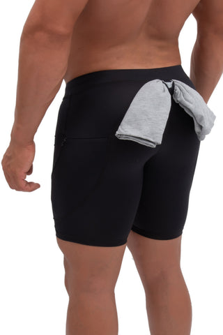 Shorts | Black on Black - MENAGERIE Intimates MENS Lingerie