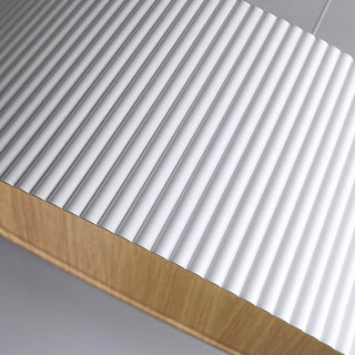 Modern Ribbed Pendant Light
