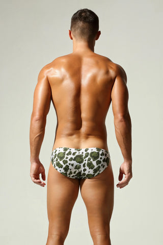 Men’s Low-Rise Sexy Animal Print Briefs