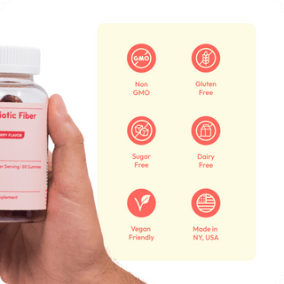 Peachy Clean Fiber Gummies