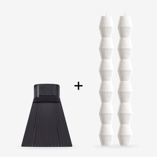 Geometric Pillar Candles + Tumbler