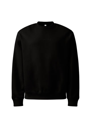Oversized Heavyweight Sweatshirt | BLK EMB