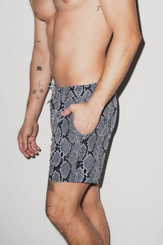 Tulum Volley Swim Trunk | Snake - MENAGERIE Intimates MENS Lingerie