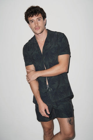 Saint Tropez Cabana Set | Dark Olive - MENAGERIE Intimates MENS Lingerie