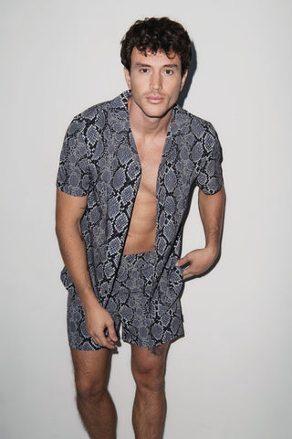 Saint Tropez Cabana Set | Snake - MENAGERIE Intimates MENS Lingerie