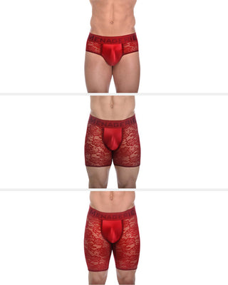 3PACK | CORE UNDERWEAR | RED - MENAGERIE Intimates MENS Lingerie