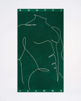 Physique Beach Towel | Emerald - MENAGERIE Intimates MENS Lingerie