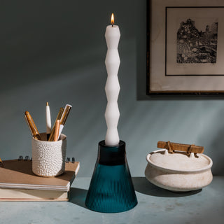 Geometric Pillar Candles + Tumbler