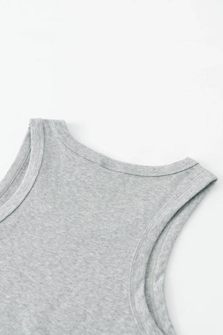 Summer Tank Top – Minimalist, Loose-Fit Workout Vest