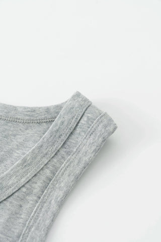Summer Tank Top – Minimalist, Loose-Fit Workout Vest